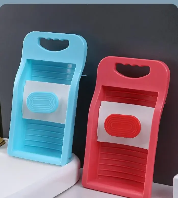 Underwear Washboard Portable Hand Wash Laundry Board Plastic Mini Sock Underweare Washboard Baby Clothes Clean Tool