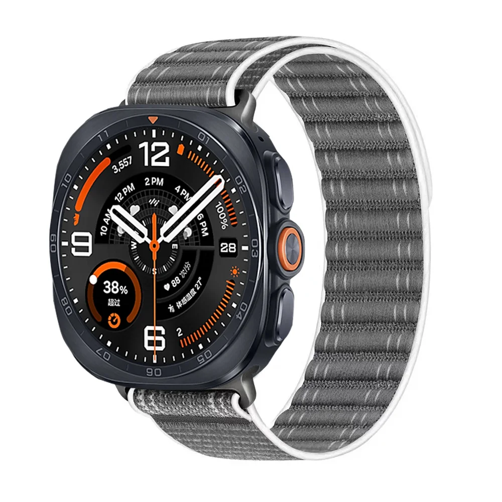 Wave Nylon Sport Strap – Replaceable Bracelet Accessory for Samsung Galaxy Watch Ultra