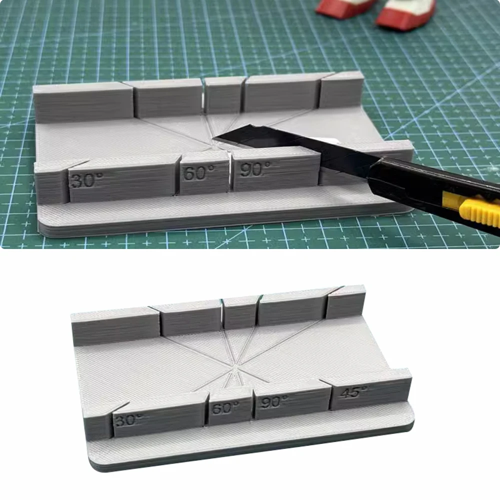 30&deg;/45&deg;/60&deg;/90&deg; Angle Cutting Fixer Model Tool Multi-Angle Cutting Aid Model Craft Tools Diorama Kit Modeling Hobby Making Kit model tools