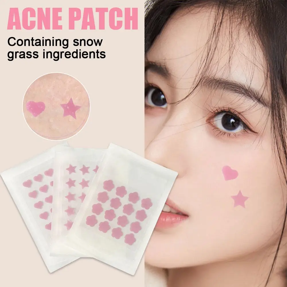 

16pcs/20pcs/24pcs Face Skin Care Acne Pimple Patch Invisible Professional Healing Absorbing Spot Sticker Covering for Women Face