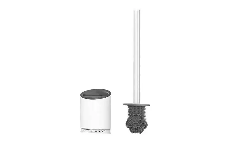 

High Quality Toilet Brush Portable Wall Mounted Toilet Bowl Cleaner Brush Long Handle Non Slip Leak Proof Toilet Cleaning Brush