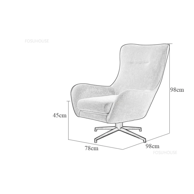 Description Picture 2 of itemItalian Leisure Office Chairs Custom Computer Company Swivel Gaming Office Chair Nordic Backrest Stoelen Home Furniture WZ