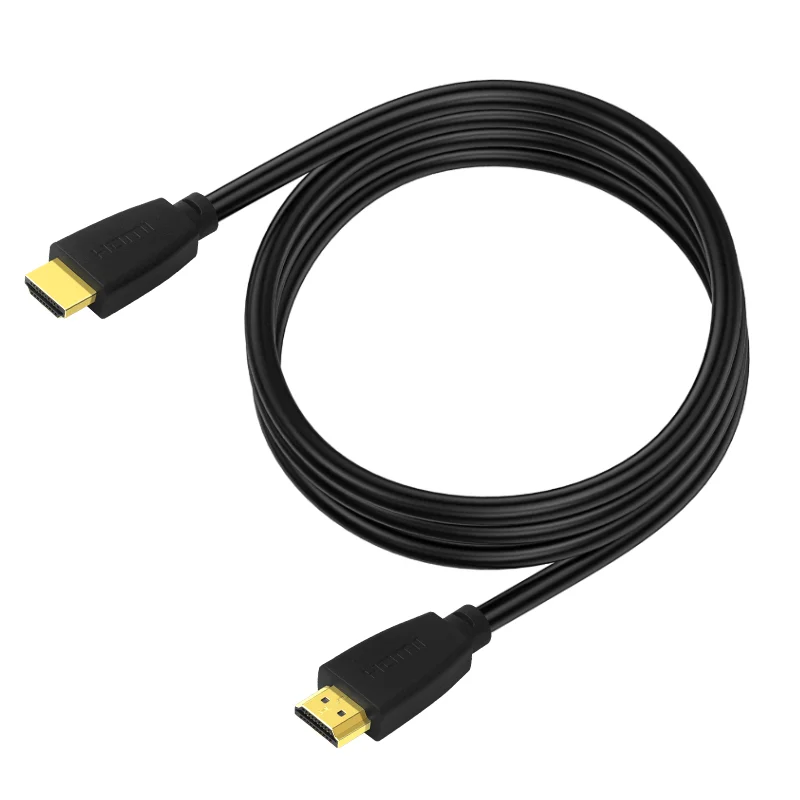 Cabo HDMI para monitores portáteis, 2.0, 4K, 60Hz, Ultra High Speed, 1080p, HDR, HDPC, 3D, 18 Gbps, PS5, PS4, Xbox One e muito mais