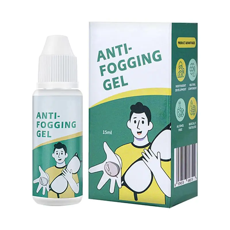 Anti Fog Spray Voor Glazen 15Ml Langdurige Antifog Lens Spray Effectieve Mistspray Veilige Anti-Fog Glasreiniger Voor Thuisski