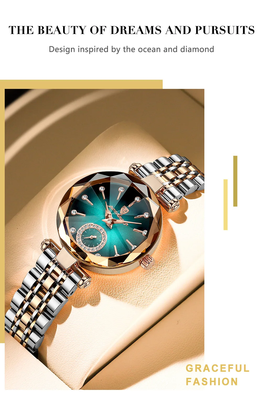 Wristwatches Elegance POEDAGAR Wristwatch - Luxury Timepiece with Precision Engineering and Elegant Design