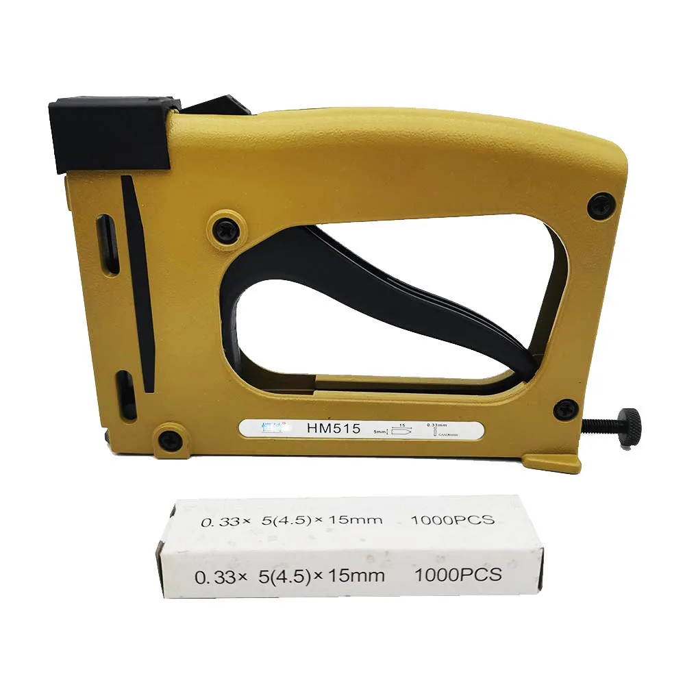  Hand Picture Frame Stapler with 1000 Points, Portable