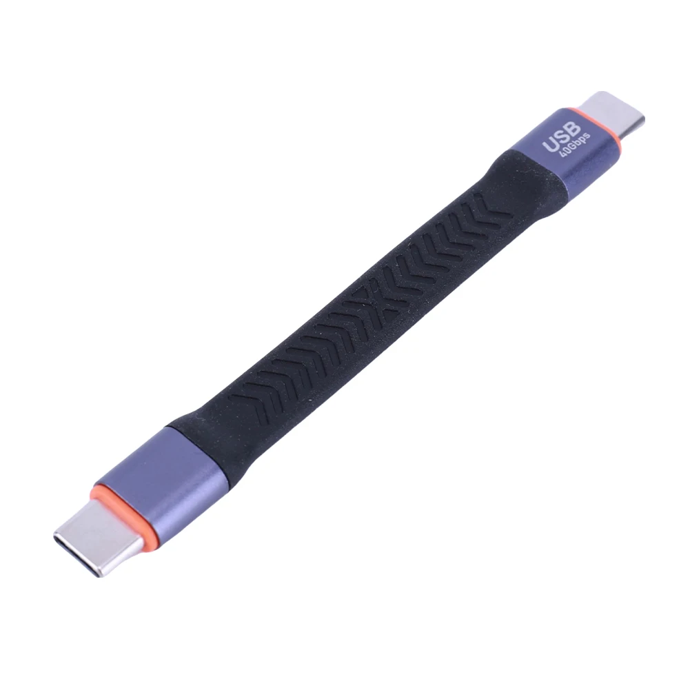 PD100W Data Cable 20V 5A USB3.2 Type C To USB C Data Cable Gen 2 40Gbps USB Type C To Type-C Cable 8K 60Hz for SSD Camera Phone