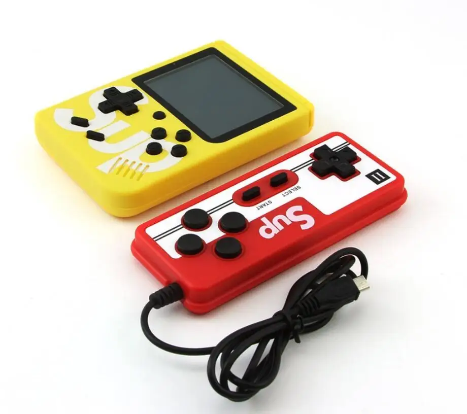 Handheld game console SUP White Game Box 8 bit 400 built-in - Inspire Uplift