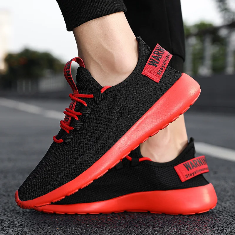 2022 Breathable Mesh Men Running Shoes Lightweight Summer Outdoor Sports Shoes Comfortable baskets homme chaussure sport 38-47