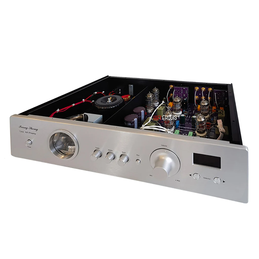 【中古特価！】mother preamp XiangSheng 728A Balanced ECC82 Tube PreAmp Tons Adjustable HIFI