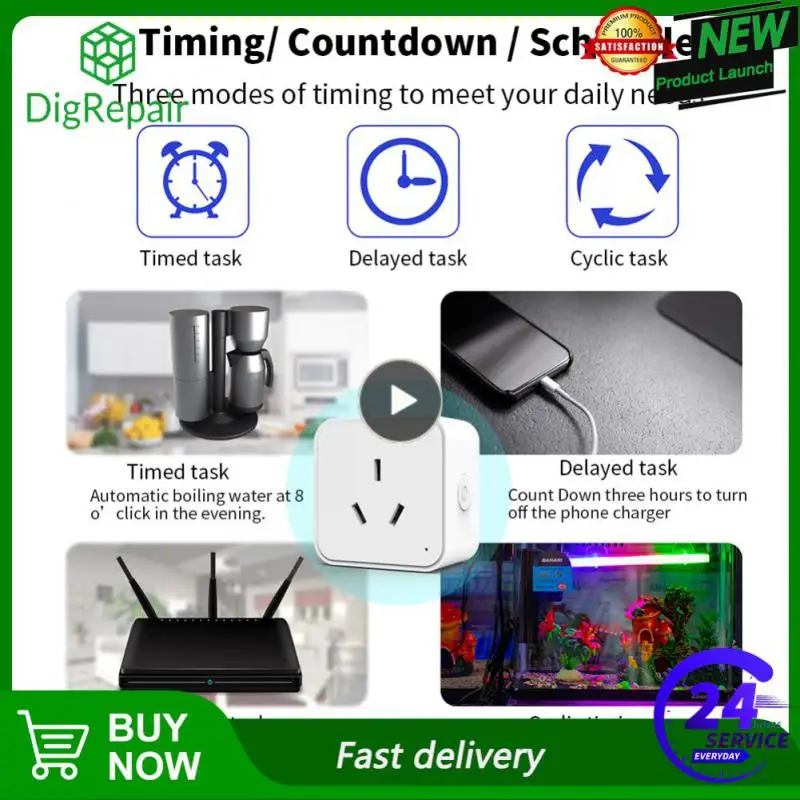 

Умная розетка с Wi-Fi и голосовым управлением