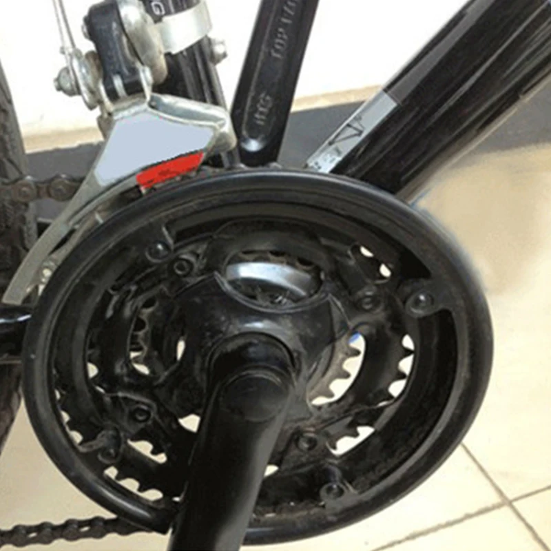 Copricatena Per Bicicletta KIMISS - Protezione Pignone, Plastica, 4 Fori, Colore Nero - Foto 7