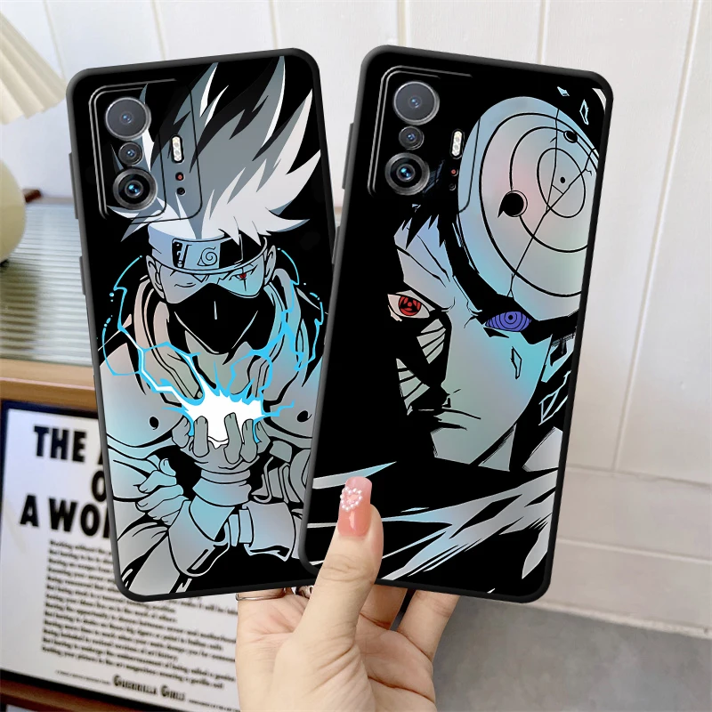 Anime NN-arutoS Black Soft Phone Cover Case
