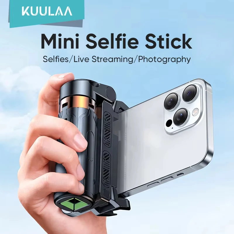 Compact Multi-Function Wireless Selfie Stick with Tripod and Bluetooth Remote