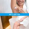 Women Shaver/Trimmer Rechargeable Pubic Hair Trimmer for Arms Legs Underarms Bikini Area, Wet & Dry Painless 6