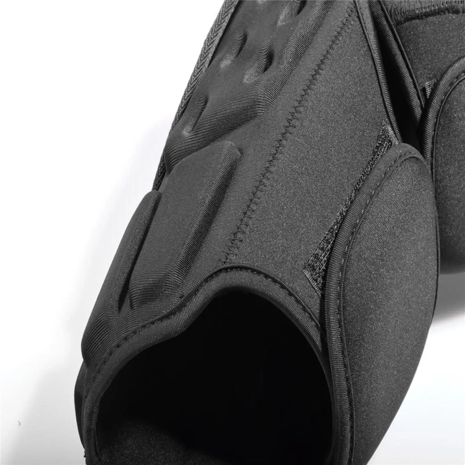 Genouillères Motocross Herobiker Noires – Protection Adulte Taille Unique