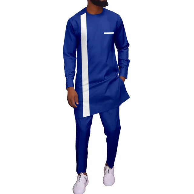 Segun Long Sleeve Dashiki Outfit - Image 4