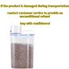 1.5kg/2kg Dog Cat Food Pail Plastic Storage Tank with Measuring Cup Container Moisture-proof Sealed Jar Pet Supplies Accessories 6