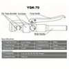 4-70mm² Hydraulic Crimping Pliers YQK-70 Pressure 10T Home Hydraulic Tools Hydraulic Pliers DIY Cable Terminal Crimping Pliers 4