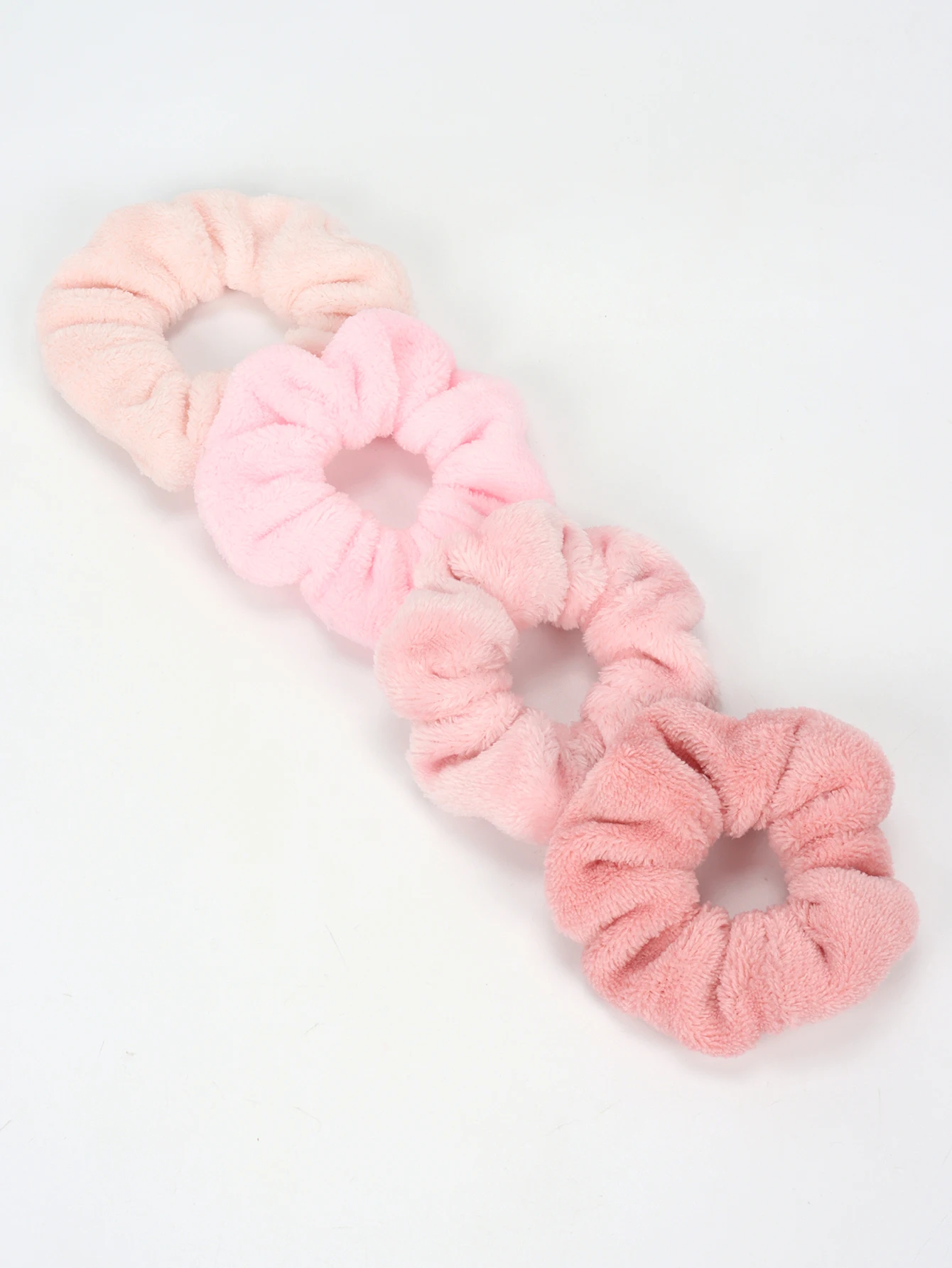Flauschige Plüsch Haargummis Weiche Elastische Zopfgummis_voghion.com
