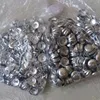 500pcs 16L 0.9cm 18L 20L 24L 30L 32L 36L 40L DIY handmade Fabric Button Bread Shape Round Fabric Covered Cloth Button Metal Back 4