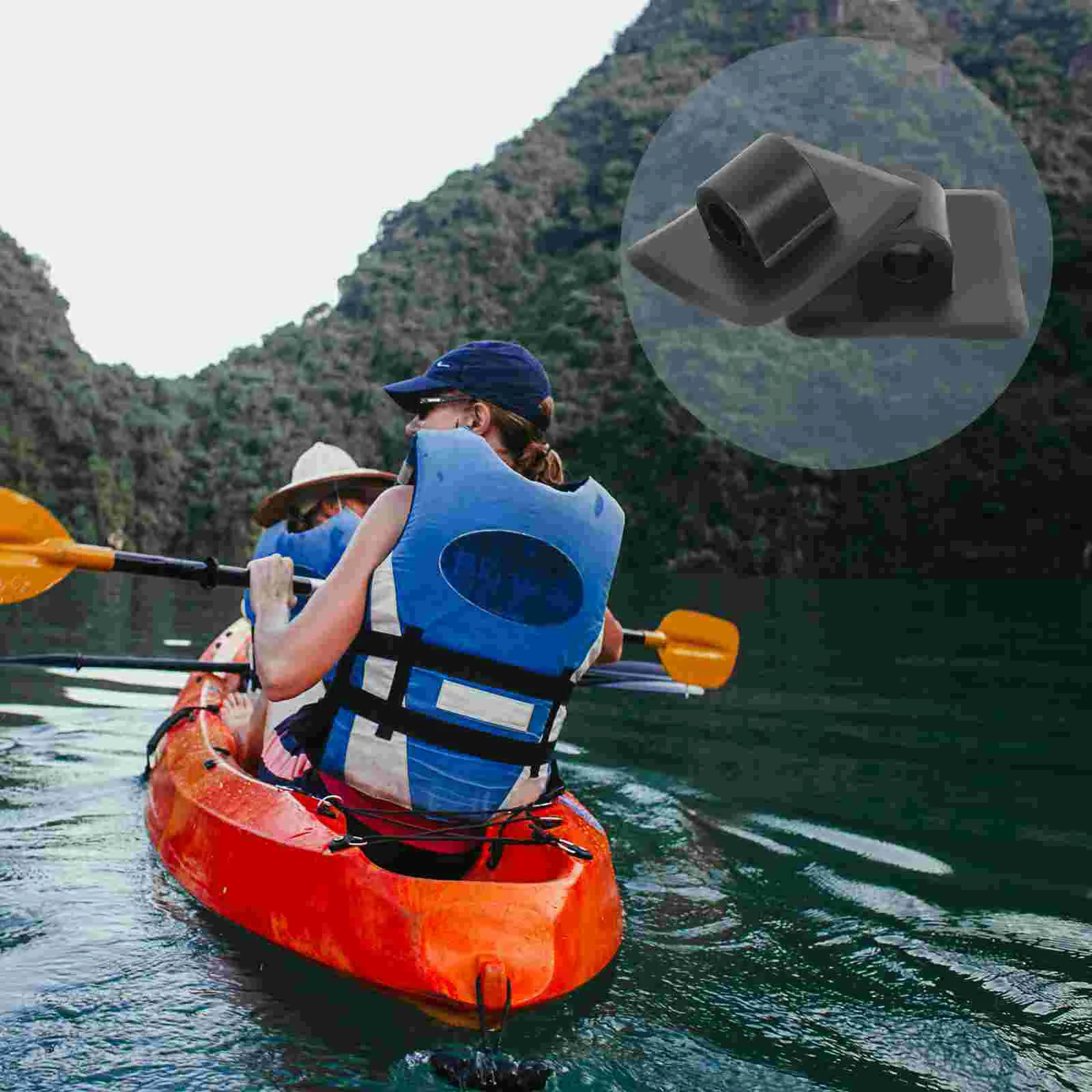

2 Pcs Kayak Boat Motor Buckle Inflatable Bracket Engine Mounting Supply for Stand Holder
