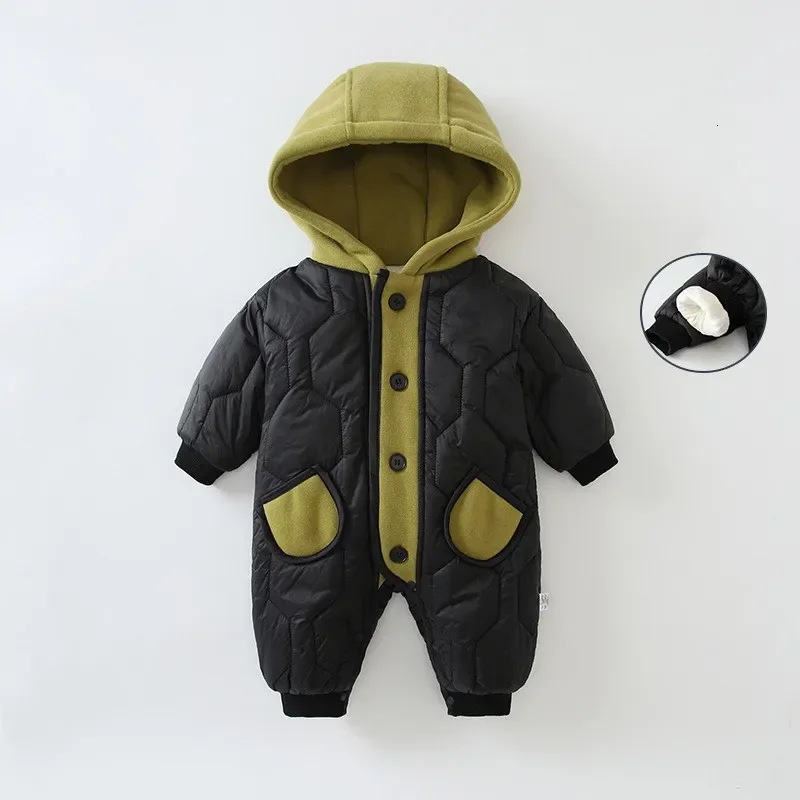 Christmas Rompers for Girls Boys Newborn Baby Xmas Coats Costume Children Fur Jumpsuit Deer Toddler Winter Clothes from 3-18m