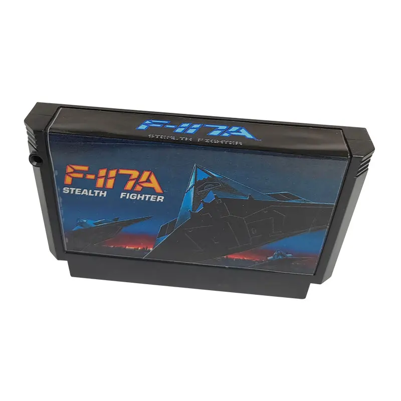 Фото F-117A stelth figther Видеоигра для 60 контактов 8 бит FC игровой картридж №3