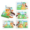 Baby Early Learning Toy Tail Cloth Book Puzzle Parent-child Interactive Sound Paper Infants Activity Toys for Babies 4