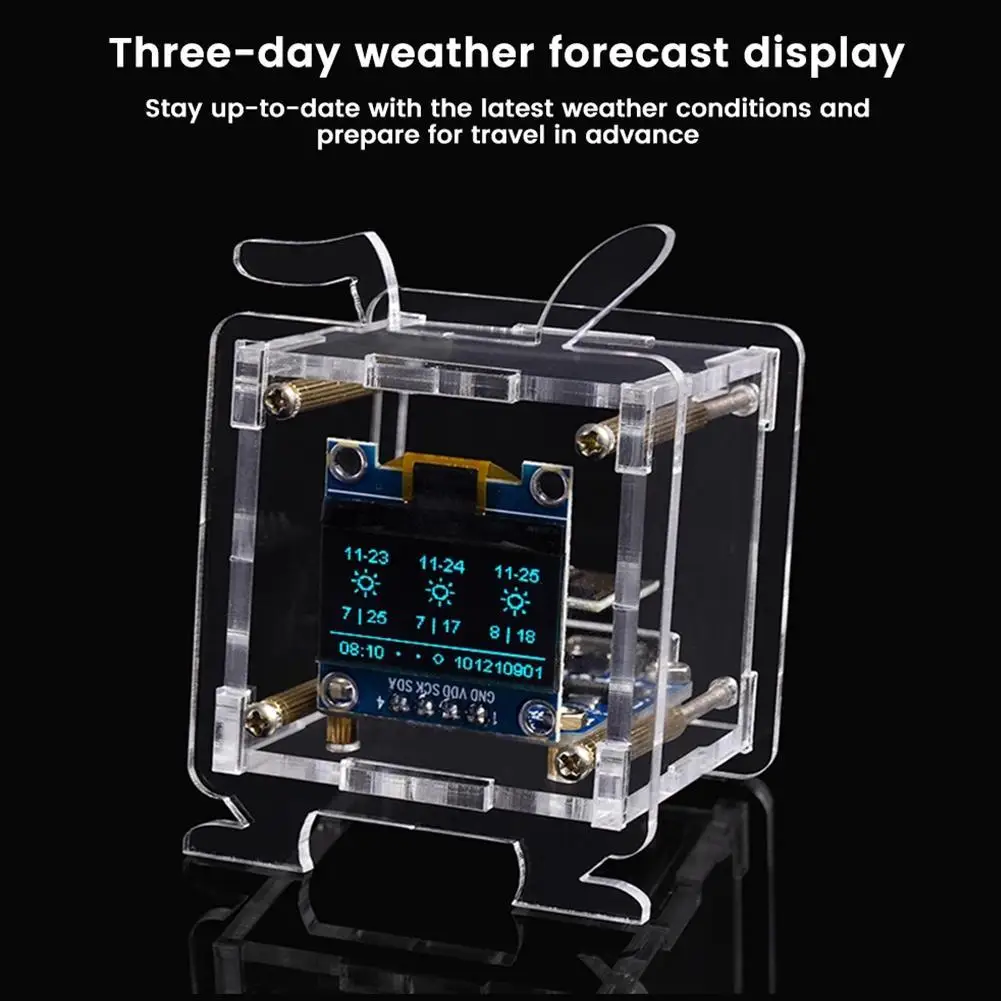 Esp8266 ̴  ð DIY ŰƮ,  Ʈŷ ÷,  ǰ ġ,  OLED   0.96 M1h0