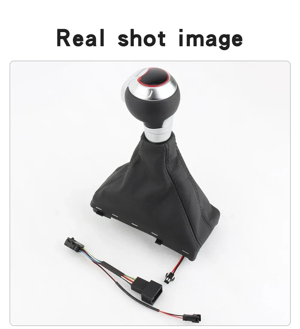 Gear Shift Knob For Audi A6 C7 A3 8v A7 A1 Q2 Q3 S3 S5 S6 S7 RS 3 4 6 7 SQ5 Led