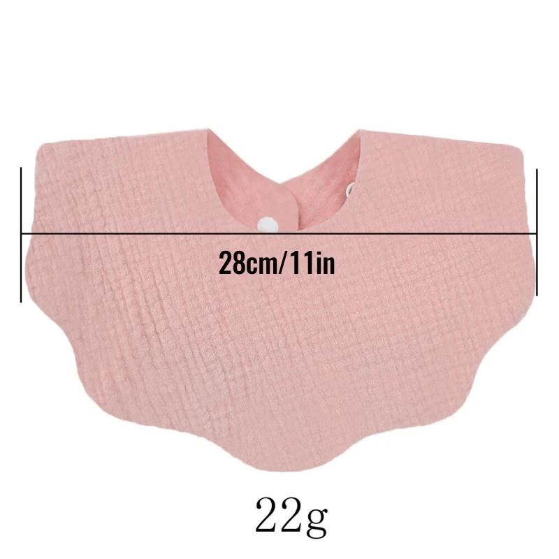 Baby Bib Feeding Bib Cotton Bib Baby Shape Feeding Bib Bandana Burp Cloth