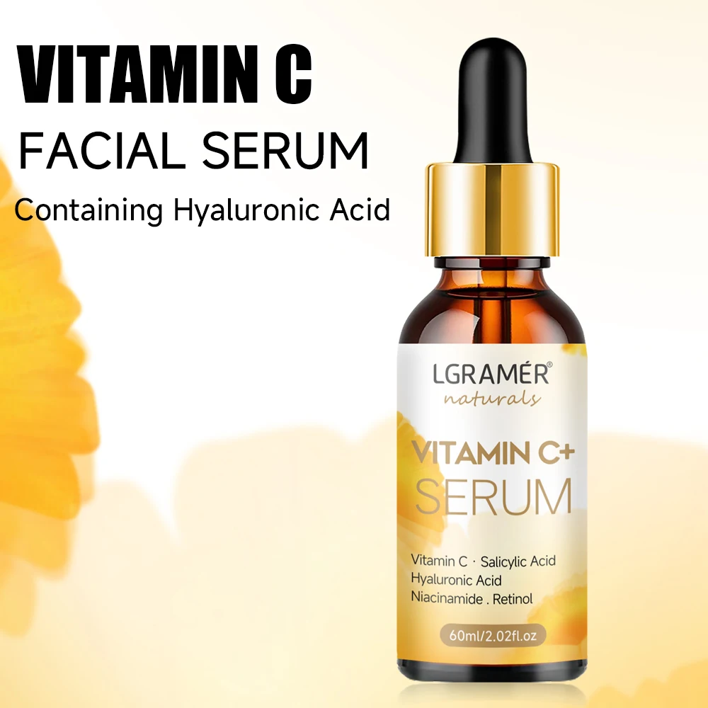 Vitamin C Hyaluronic Acid Retinol Facial Essence Moisturizing Rejuvenating Suitable for All Skin Types Deep Moisturizing Lasting 4