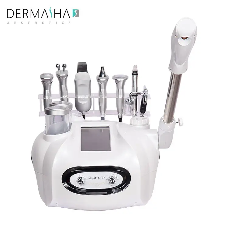 

Newest 10 in 1 Multifunction Facial Care Small Bubble Microdermabrasion Aanti Aging Beauty Machine For Skin Rejuvenation