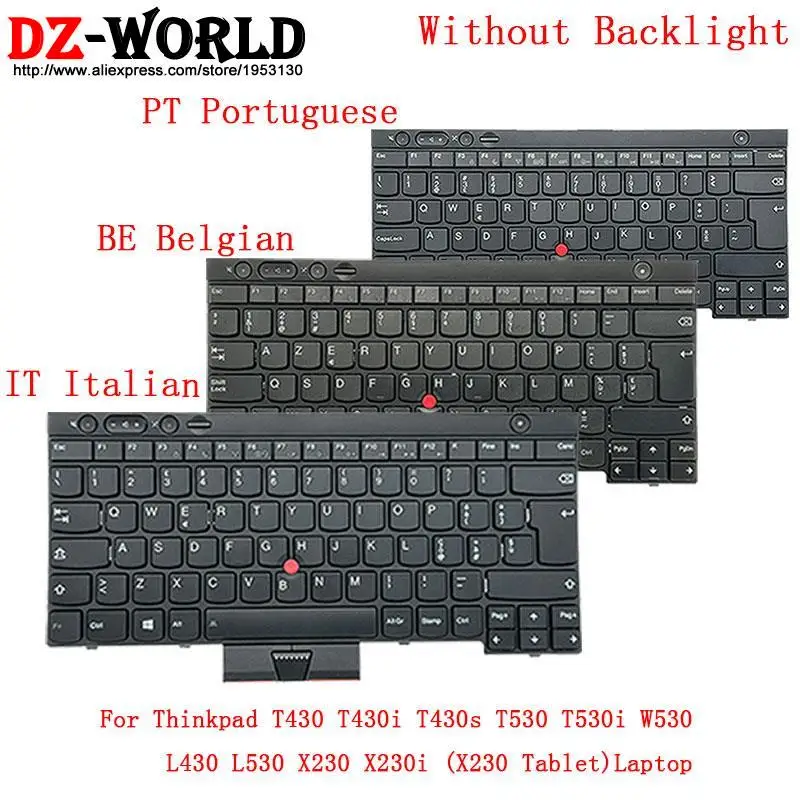 Teclado para lenovo thinkpad x230, l430, l530,