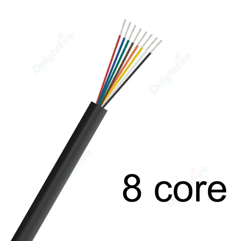 Premium Flexible Multi-Core Automotive Cable for LED Lights and Speakers - 12V