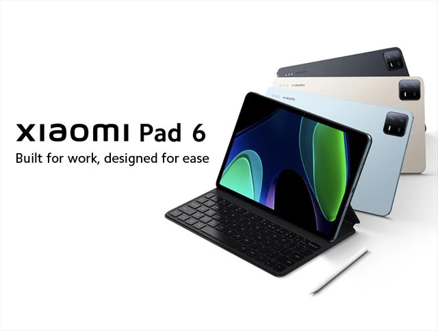  Xiaomi Pad 6 WiFi Version 11 inches 144Hz 8840mAh Bluetooth  5.2 Four Speakers Dolby Atmos 13 Mp Camera + Fast Car 51W Charger Bundle  (Champagne, 128GB+8GB) : Electronics