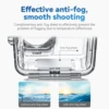 TELESIN 45M Action Camera Waterproof Case For DJI Action 3 4 Underwater Diving Housing Cover For DJI OSMO Action 3 4 Accessories 4