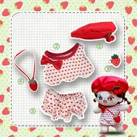 20cm cotton baby clothes cotton doll replacement set 1