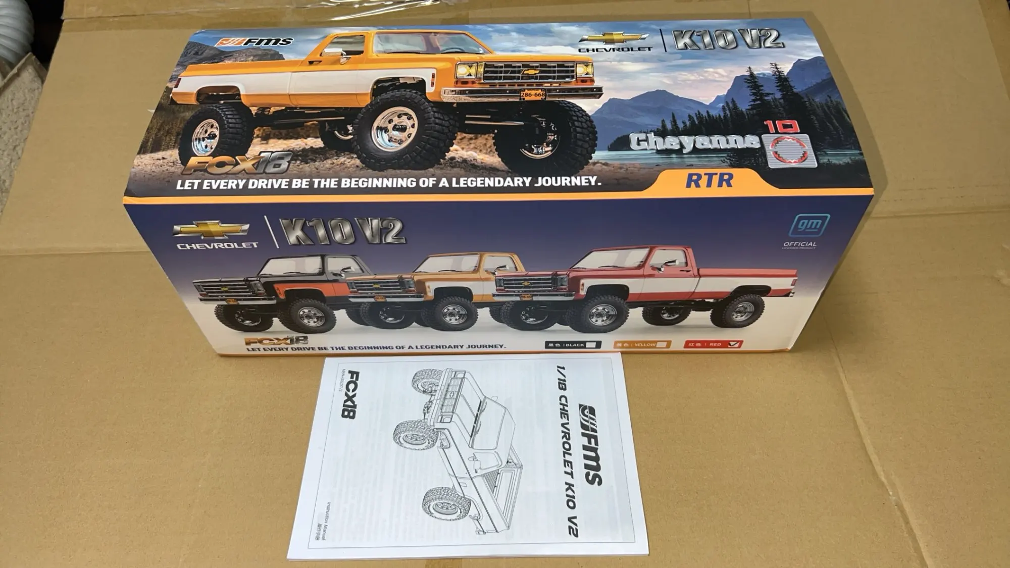 FMS New FCX18 1:18 Chevrolet K10 Pickup Truck Officially