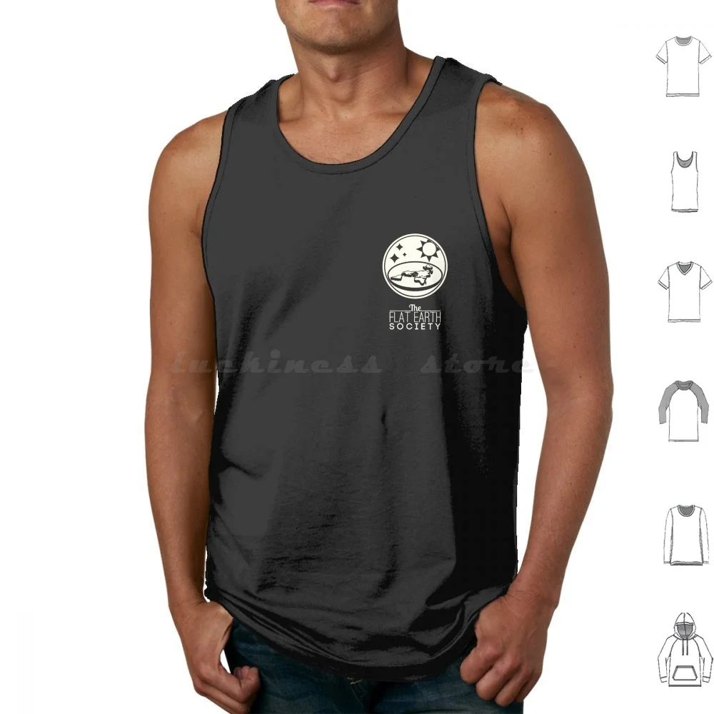 

Flat Earth Tank Tops Vest Sleeveless