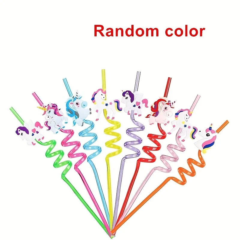 Kids Themed Party Straws 2