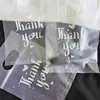 100Pcs Mini Thank you Plastic Gift Bags Wedding Candy Bags Shopping Carrier Bags 4
