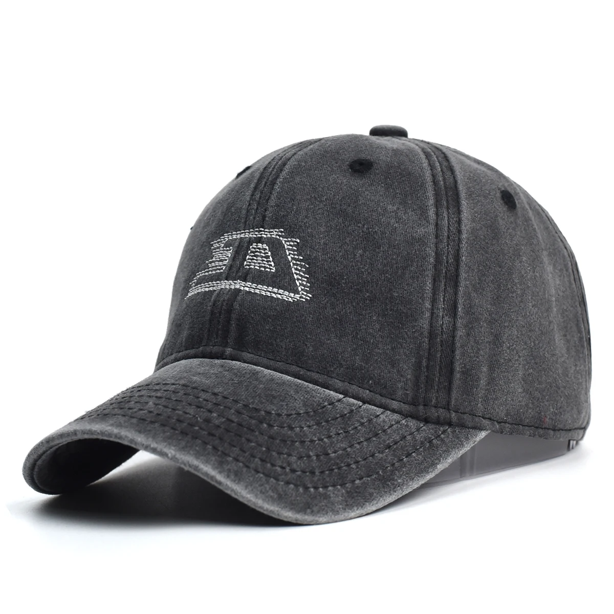 

Spring Autumn Washed Cotton Baseball Caps Men Women Vintage D Letter Embroidered Hat Unisex Adjustable Snapback Hip Hop Hats