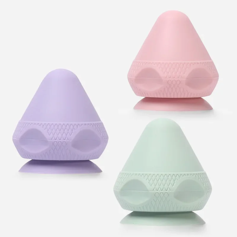 Silicon Massage Ball with Suction Cup for Psoas Thoracic Spine Upper Back Neck Scapula Foot Yoga Muscle Relax Massage Tools