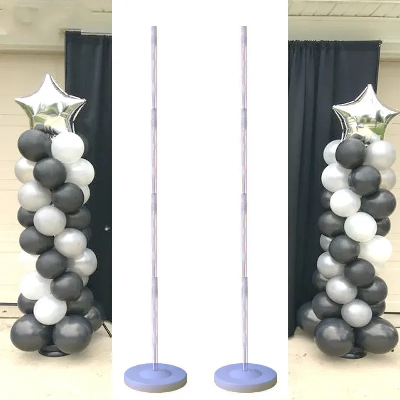 130 cm Ballon-Säulen-Set, Hochzeitszubehör, Willkommensball, Säule, Straßengriff, Geschäft, Jubiläumsgeschäft, Einkaufszentrum, Party-Dekoration, Werkzeuge – Detail 1