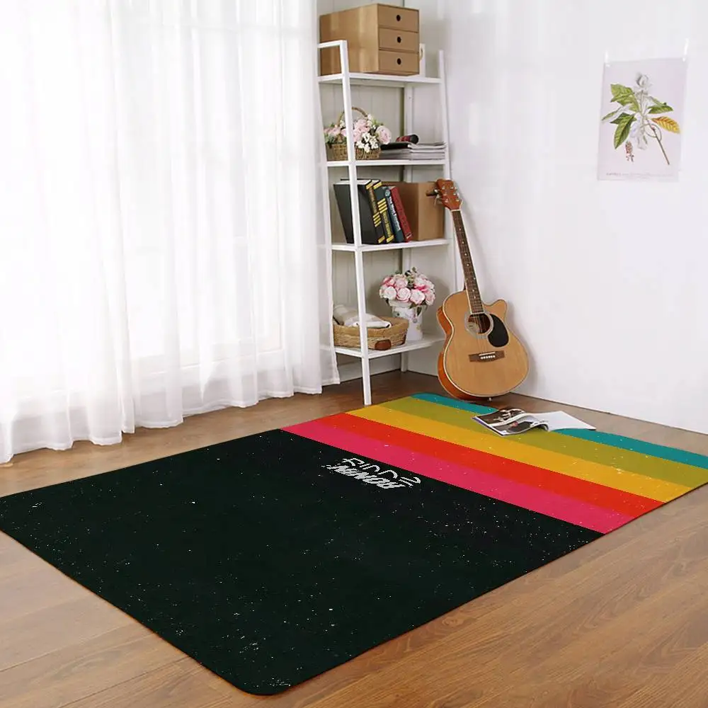 K-Kodak F-필름 카메라 바닥 매트 홈 세탁실 러그 카펫 거실 장식 라운지 공간 미끄럼 방지 발 매트 입구 도어 매트