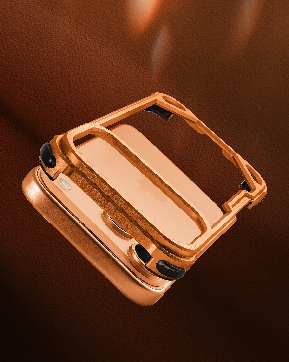 Sleek Metal Phone Case - Ultra-Thin, Minimalist Design with Wireless Charging Compatibility