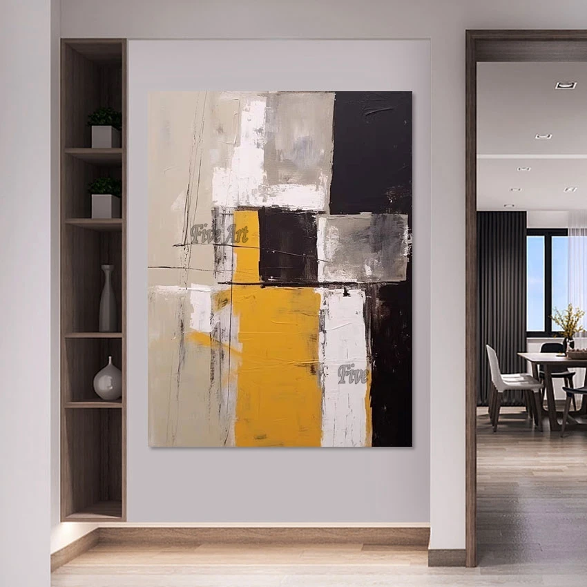 

Decoration Wall Art Drawing Abstract Canvas Oil Painting Hand-painted Acrylic Modern Art Interior Picture Home Decor Accesories