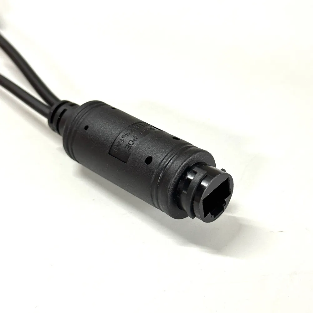 DC12V 방수 POE 분배기 10/100Mbps 이더넷을 통한 실외 전원 공급 분배기 IEEE802.3af/at POE에서 카메라용 DC 전원 공급 장치로 변환
